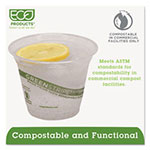 Eco-Products GreenStripe Renewable & Compostable Cold Cups - 9oz., 50/PK, 20 PK/CT view 3
