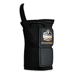 Ergodyne ProFlex 4010 Double Strap Wrist Support, Small, Fits Right Hand, Black view 2