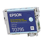 Epson T079520 (79) Claria High-Yield Ink, 810 Page-Yield, Light Cyan view 1
