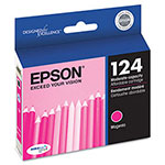 Epson T124320S (124) DURABrite Ultra Ink, Magenta view 1