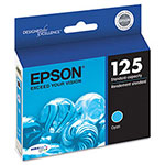 Epson T125220S (125) DURABrite Ultra Ink, Cyan view 1