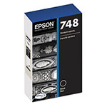 Epson T748120 (748) DURABrite Pro Ink, Black view 1