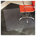 E.S. Robbins Multi-Task Series Chair Mat for Hard Floors, Heavier Use, 46 x 60, Clear view 2
