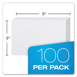 Oxford Unruled Index Cards, 3 x 5, White, 100/Pack view 1