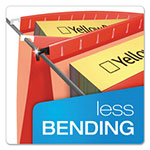 Pendaflex SureHook Hanging Folders, Letter Size, 1/5-Cut Tab, Red, 20/Box view 3