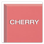 Oxford Unruled Index Cards, 3 x 5, Cherry, 100/Pack view 3