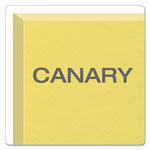 Oxford Unruled Index Cards, 4 x 6, Canary, 100/Pack view 3