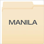 Pendaflex Manila File Folders, 1/2-Cut Tabs, Letter Size, 100/Box view 2