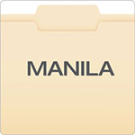 Pendaflex Manila File Folders, 1/3-Cut Tabs, Center Position, Letter Size, 100/Box view 2