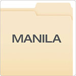 Pendaflex Manila File Folders, 1/3-Cut Tabs, Right Position, Letter Size, 100/Box view 2