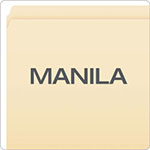 Pendaflex Manila File Folders, Straight Tab, Letter Size, 100/Box view 2