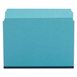 Pendaflex Pressboard Expanding File Folders, Straight Tab, Letter Size, Blue, 25/Box view 2