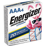 Energizer Industrial Lithium AAA Battery, 1.5 V, 4/Pack, 6 Packs/Box view 1