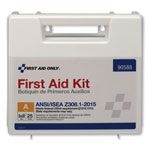 First Aid Only ANSI 2015 Compliant Class A Type I & II First Aid Kit for 25 People, 89 Pieces view 1