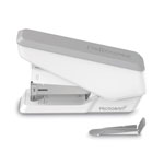 Fellowes LX840 EasyPress Half Strip Stapler, 25-Sheet Capacity, White view 1