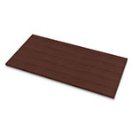 Fellowes Levado Laminate Table Top (Top Only), 60w x 30d, Mahogany view 1