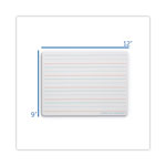Flipside Magnetic Dry Erase Board, Ruled, 9