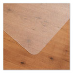 Floortex Cleartex Ultimat Polycarbonate Chair Mat for Hard Floors, 48 x 60, Clear view 4