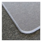 Floortex Cleartex MegaMat Heavy-Duty Polycarbonate Mat for Hard Floor/All Carpet, 46 x 53, Clear view 4