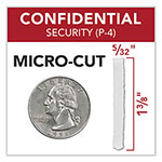 GBC® Momentum X18-22 Micro-Cut P-4 Anti-Jam Shredder, 18 Manual Sheet Capacity view 1