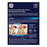 GE Reveal HD+ LED A19 Light Bulb, 5 W, 4/Pack view 2