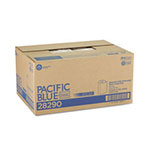 Pacific Blue Basic Perforated Paper Towel, 11 x 8 4/5, Brown, 250/Roll, 12 RL/CT view 2