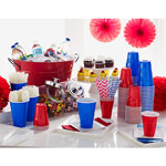 Genuine Joe Party Cups, 16oz., Red view 3