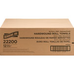 Genuine Joe 22200 Brown Bulk Hardwound Roll Paper Towels, 7 7/8" x 350' view 1