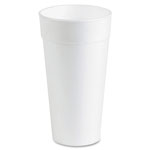Genuine Joe Styrofoam Cups, 20 oz, 500 CT, White view 3
