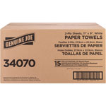 Genuine Joe 2-ply Paper Towel Rolls - 2 Ply - 9