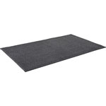 Genuine Joe Eternity Rubber Floor Mat, 2' x 3', Gray view 1