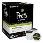 Peet's House Blend Decaf K-Cups, 22/Box view 1