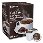 Cafe Escapes® Café Escapes Dark Chocolate Hot Cocoa K-Cups, 24/Box view 1