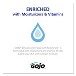 Gojo NXT Deluxe Lotion Soap with Moisturizers Refill, Light Floral Liquid, 1000 mL Box view 2