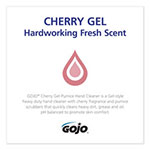 Gojo Cherry Gel Pumice Hand Cleaner, 1gal Bottle, 2/Carton view 3