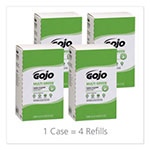 Gojo MULTI GREEN Hand Cleaner Refill, 2000mL, Citrus Scent, Green, 4/Carton view 2