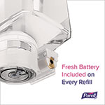Purell ES10 Automatic Hand Sanitizer Dispenser, 4.33 x 3.96 x 10.31, White view 2