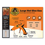 Gorilla Glue Dual Temp Hot Glue Gun, Orange/Black view 3