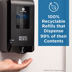 Pacific Blue Ultra Foam Sanitizer Refills for Automated Touchless Soap Dispenser, Dye and Fragrance Free, 1,000 mL/Bottle, 3 Bottles/Case view 5