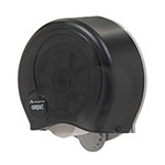 Compact® 4-Roll Rotary High Capacity Coreless Toilet Paper Dispenser, Key Lock, Smoke view 3