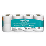 Angel Soft Mega Toilet Paper, Septic Safe, 2-Ply, White, 320 Sheets/Roll, 16 Rolls/Pack view 2