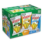Sensible Portions Veggie Straws, Cheddar Cheese/Sea Salt/Zesty Ranch, 1 oz Bag, 30 Bags/Carton view 1