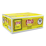 Lay's Regular Potato Chips, Classic Flavor, 1 oz Bag, 50/Carton view 1
