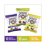 SkinnyPop® Popcorn Popcorn Variety Snack Pack, 0.5 oz Bag, 36 Bags/Box view 4