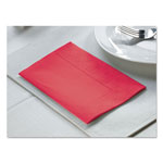 Hoffmaster Dinner Napkins, 2-Ply, 15 x 17, Red, 1000/Carton view 2