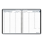 House Of Doolittle Recycled Professional Weekly Planner, 15-Minute Appts, 11 x 8.5, Black Wirebound Soft Cover, 12-Month (Jan to Dec): 2024 view 4