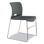 Hon Olson Stacker High Density Chair, Lava Seat/Lava Back, Chrome Base, 4/Carton view 1