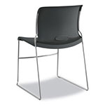 Hon Olson Stacker High Density Chair, Lava Seat/Lava Back, Chrome Base, 4/Carton view 2