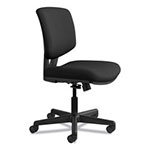 Hon Volt Series Task Chair with Synchro-Tilt, Supports up to 250 lbs., Black Seat/Black Back, Black Base view 4