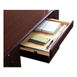 Hon 94000 Series Double Pedestal Desk, 72w x 36d x 29.5h, Mahogany view 5